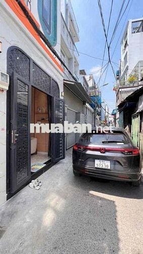 Bán nhà 5tỷ Non hẻm xe Hơi thông trần bá giao