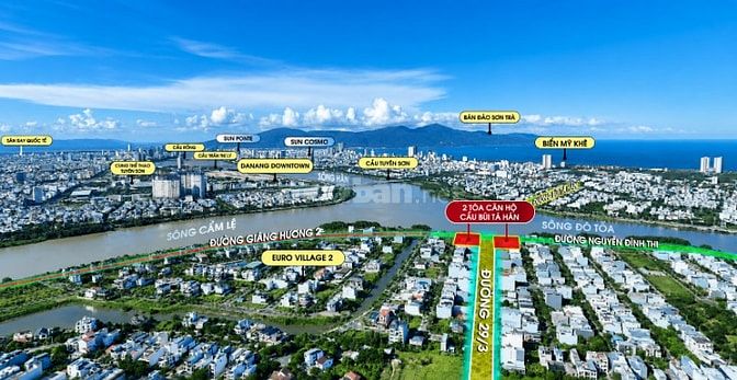 S-LIGHT TOWER ĐÀ NẴNG ,CĂN HỘ NGAY SÔNG HÀN QUAN TÂM NHÌ KHU HÒA  XUÂN