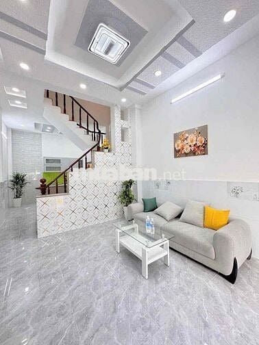 NHÀ MỚI 100% [ 4 x 12] 1 lầu 2PN,2WC,HXH, Lê Văn Quới,Bình Tân
