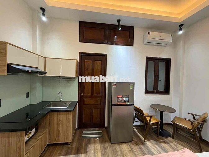 Căn hộ Dv 30m2 (lầu 2) Full Nội thất cao cấp,MT đường Võ Oanh,P25,BT
