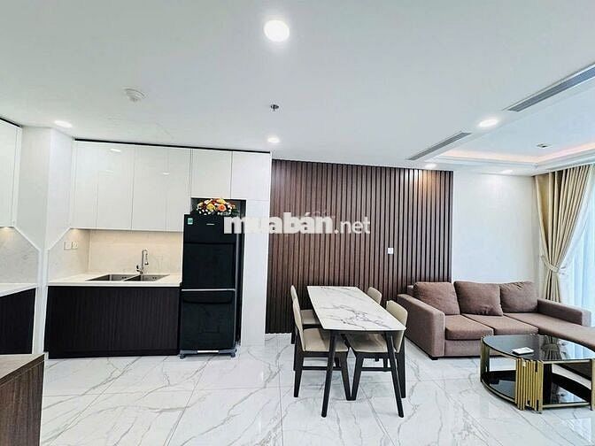Cho thuê 2PN Sunshine Sky City, tòa mới bàn giao, miễn phí QL 2 năm