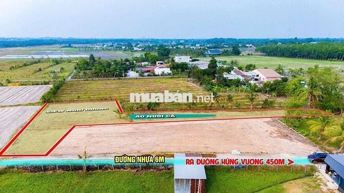 1150m2 có 120m2 thổ cư. Đất đẹp làm nhà vườn. 1,1 tỷ TL