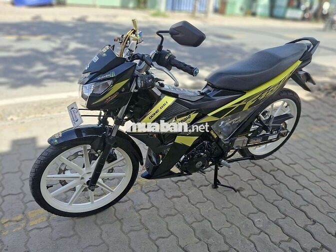 Suzuki Satria 150 Fi 2018 Đen Vàng 6 cấp