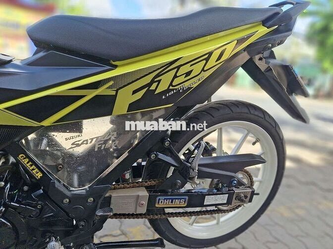Suzuki Satria 150 Fi 2018 Đen Vàng 6 cấp