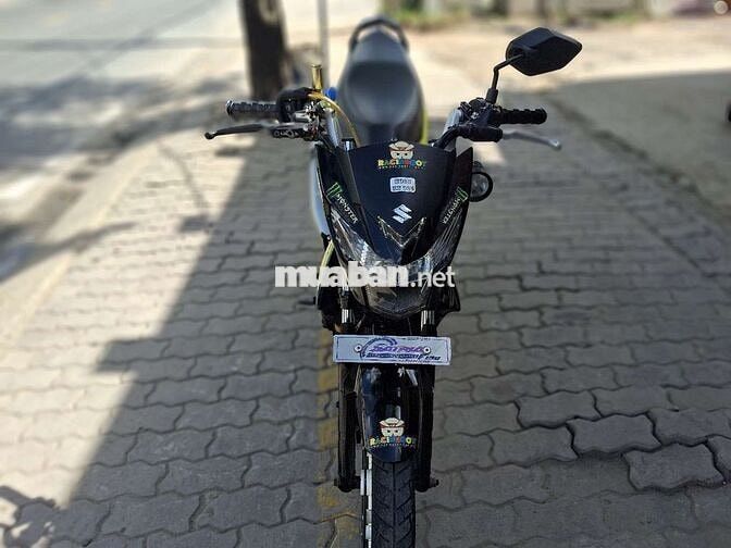 Suzuki Satria 150 Fi 2018 Đen Vàng 6 cấp