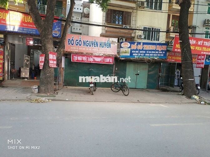Bán nhà mặt tiền đường Cổ Nhuế gần ngã tư giao với Nguyễn Đình Tứ
