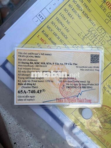 Chevrolet Spark LT 1.0 4 máy 5 chỗ ngồi