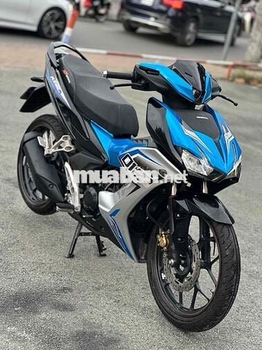 Honda Winner X Côn tay màu Xanh Đen Bạc