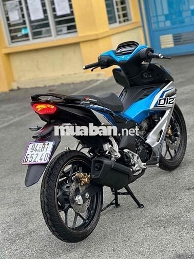 Honda Winner X Côn tay màu Xanh Đen Bạc
