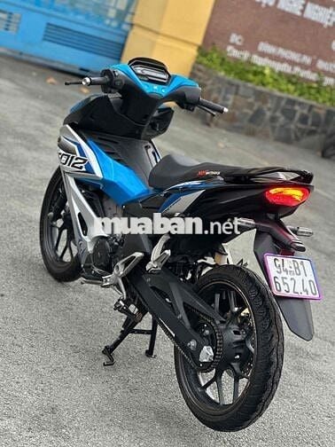 Honda Winner X Côn tay màu Xanh Đen Bạc