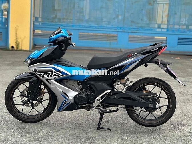 Honda Winner X Côn tay màu Xanh Đen Bạc