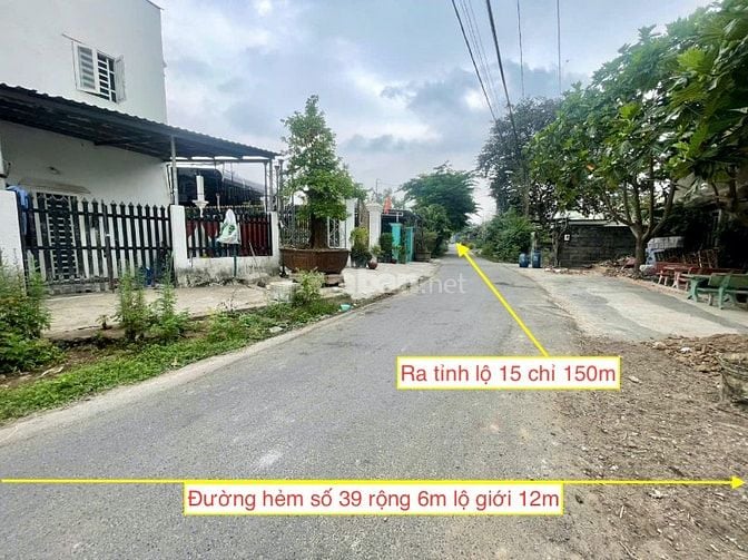Bán đất đẹp tại Đường Số 39, Tân Thạnh Đông 5x25 ONT chỉ 2.75 tỷ