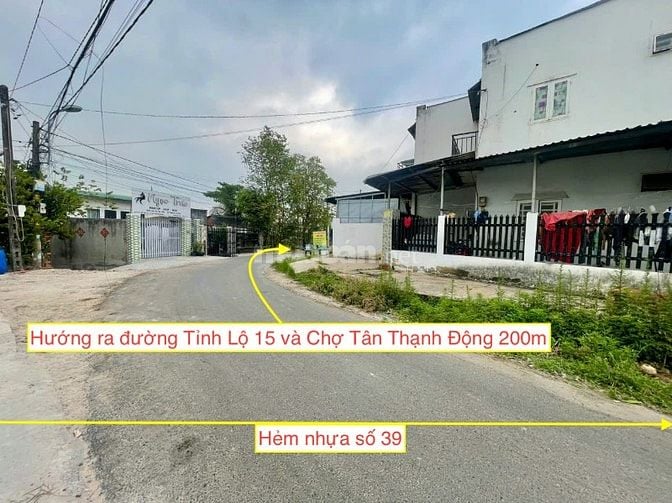 Bán đất đẹp tại Đường Số 39, Tân Thạnh Đông 5x25 ONT chỉ 2.75 tỷ