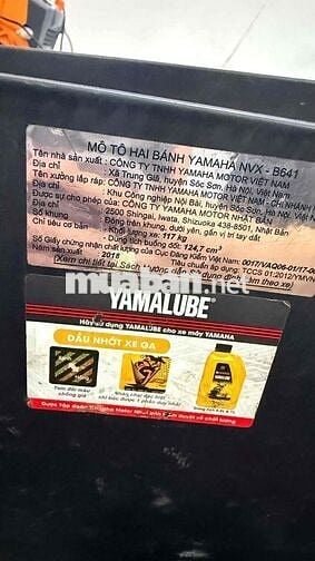 Yamaha NVX 125 2018 biển số TPHCM chính chủ