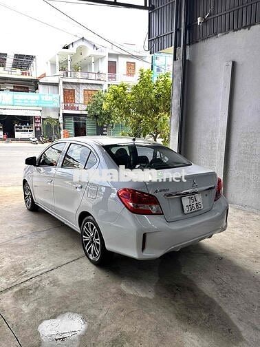 Mitsubishi Attrage 2021 Số sàn 55.000 km Trắng