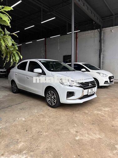 Mitsubishi Attrage 2021 Số sàn 55.000 km Trắng