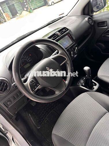 Mitsubishi Attrage 2021 Số sàn 55.000 km Trắng