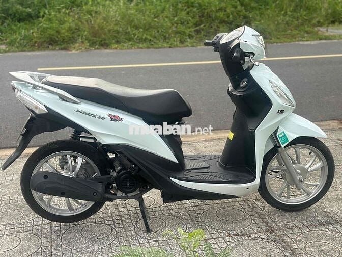SYM Shark 50cc Trắng 50cc