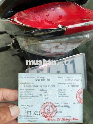 Honda Wave RSX 97cc Đỏ-Đen