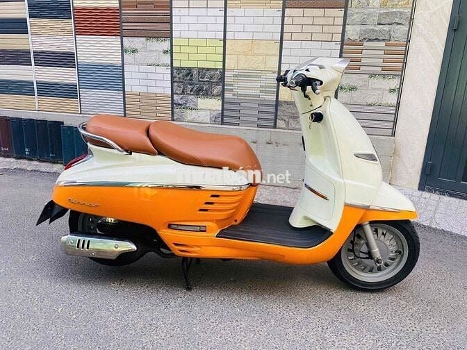 Peugeot Django 125cc 2021 Trắng Cam - NHẬP PHÁP