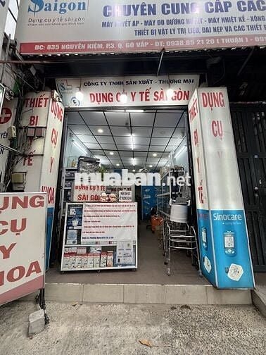CHO THUÊ MẶT BẰNG NGUYỄN KIỆM GÒ VẤP, ĐỐI DIỆN BV 175