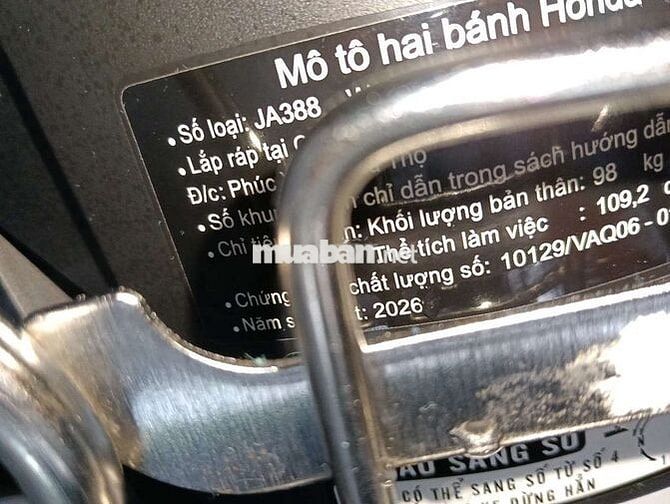 Honda RSX Fi 2026 , siêu lướt,xe như mới 