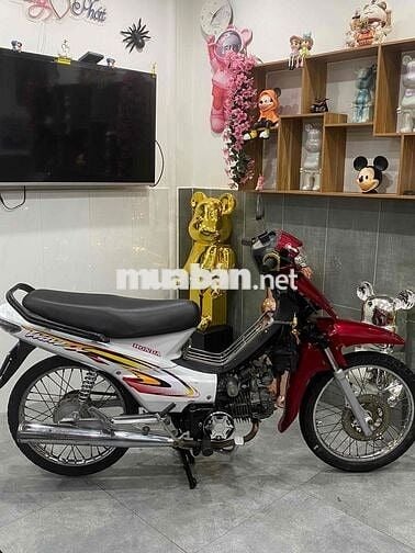 Honda Wave nhỏ 110cc Đỏ Trắng