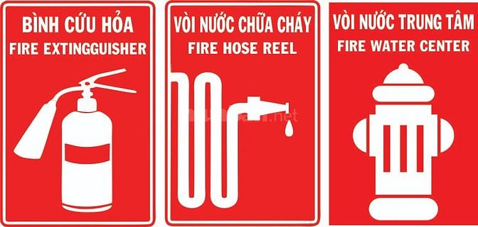 CUNG CẤP BIỂN BÁO PCCC, TIÊU LỆNH PCC, BIỂN AN TOÀN LAO ĐỘNG