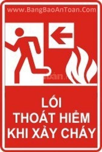 CUNG CẤP BIỂN BÁO PCCC, TIÊU LỆNH PCC, BIỂN AN TOÀN LAO ĐỘNG