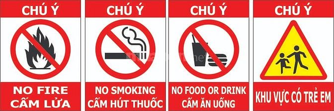 CUNG CẤP BIỂN BÁO PCCC, TIÊU LỆNH PCC, BIỂN AN TOÀN LAO ĐỘNG