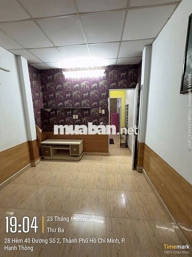CHO THUÊ NHÀ NGUYÊN CĂN – CHÍNH CHỦ - Đối điện  BV 175 Nguyễn Kiệm