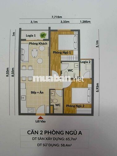 Bán căn hộ nhà ở xã hội giá quá tốt ạ