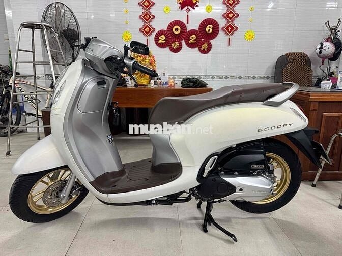 Honda Scoopy Indo 2021 Trắng 5000 km