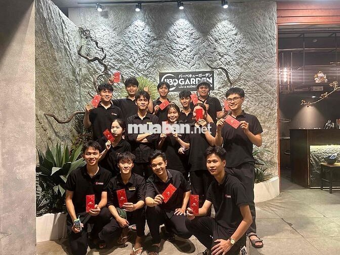 Tuyển nhân viên phục vụ 26k-30k