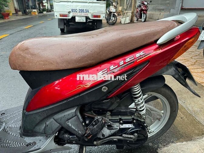 Honda Click110 Đời 2007 Đỏ Đen