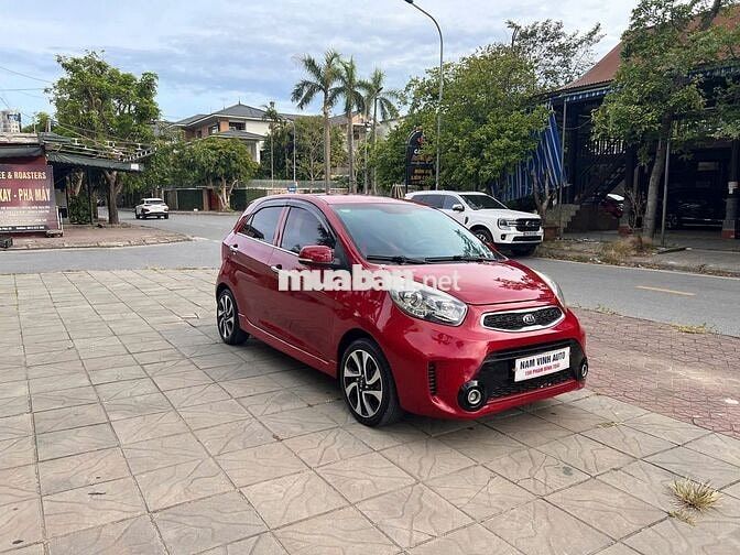 Kia Morning 2017 Số tự động Đỏ