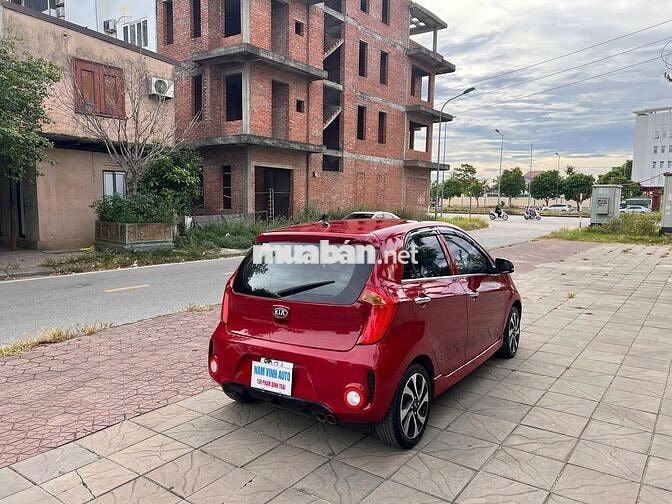 Kia Morning 2017 Số tự động Đỏ