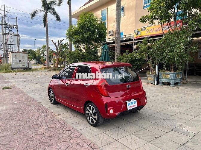 Kia Morning 2017 Số tự động Đỏ