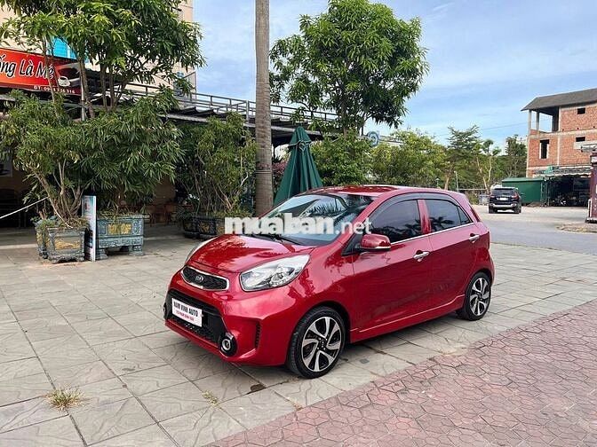 Kia Morning 2017 Số tự động Đỏ