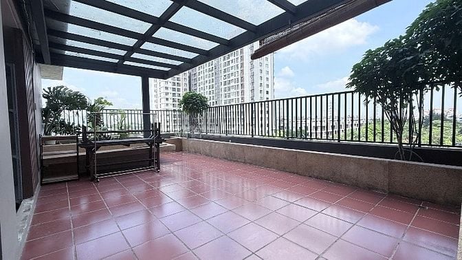 Căn hộ sân vườn lớn nhất trong 12 căn sv của dự án