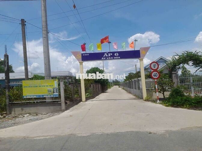 chỉ 239tr sở hữu 87m2 đất thổ cư Kdc Vàm Cỏ