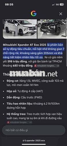 Mitsubishi Xpander 2025 1.5 AT - 13000 km