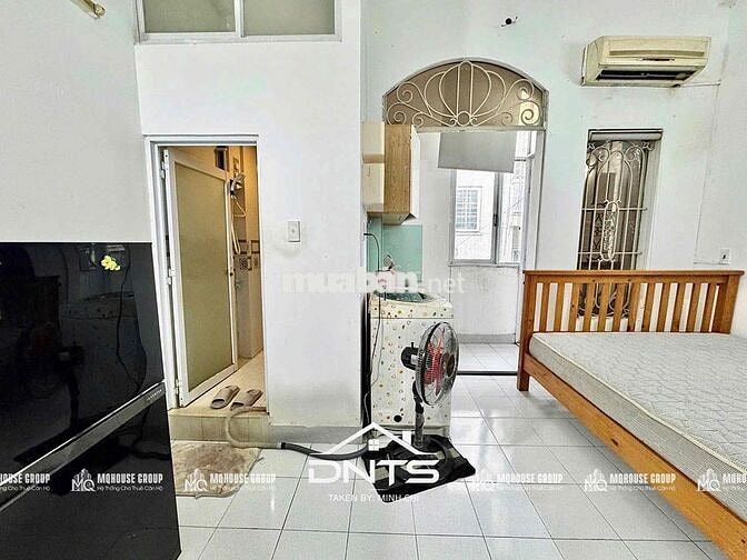 🏠Cho Thuê Căn Studio Ban Công - Máy Giặt Riêng - Full Nội Thất