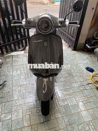 Xe máy điện Halim Vespa 2023 Xám 50cc