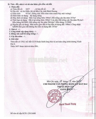 ĐẤT BÁN MẶT TIỀN ĐƯỜNG VÀNH ĐAI 4