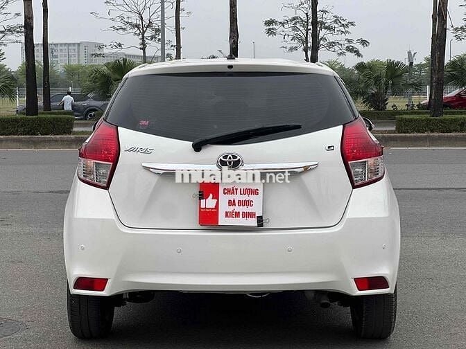 Toyota Yaris 1.5G 2017 Trắng 84000 km