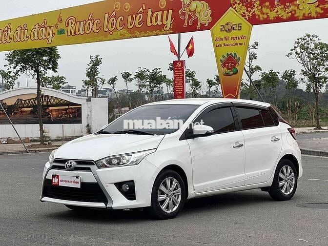 Toyota Yaris 1.5G 2017 Trắng 84000 km