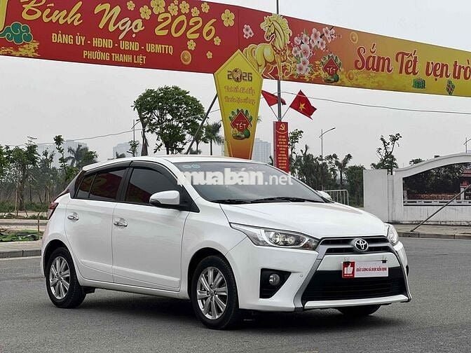 Toyota Yaris 1.5G 2017 Trắng 84000 km
