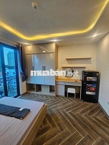 căn hộ dịch vụ cho thuê studio ban công full nt Q7 gần Q4Q1