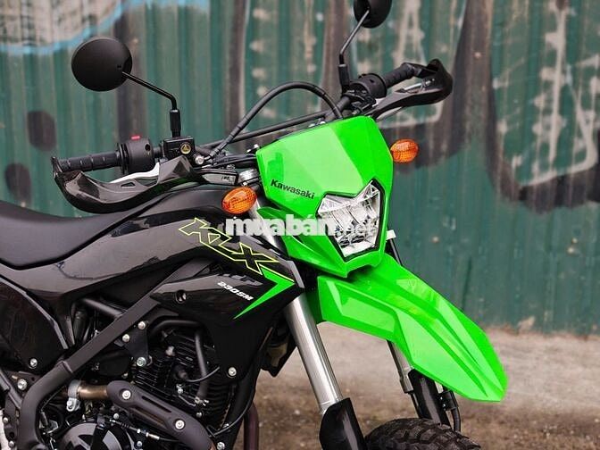 Kawasaki KLX 230 SM 2023 Đen, Xanh lá